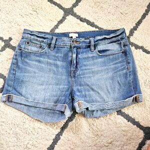 Womens J Crew Jean Denim Summer Shorts Size 30